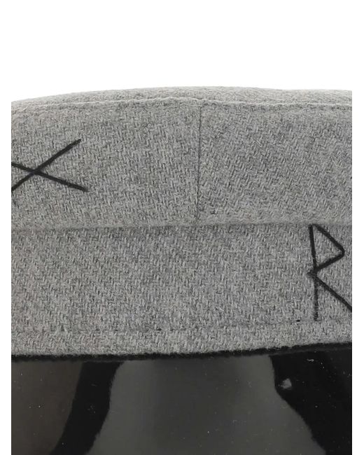 Ruslan Baginskiy Gray Wool Hat