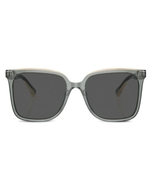 Brunello Cucinelli Gray Bc4007S Square-Frame Sunglasses