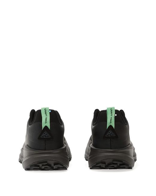 C.r.a.f.t Black Pure Trail Sneakers for men
