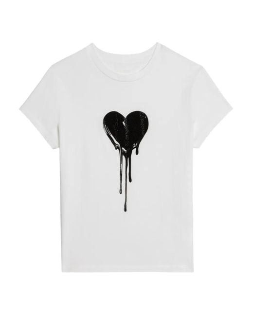 Zadig & Voltaire White Walk T-Shirt