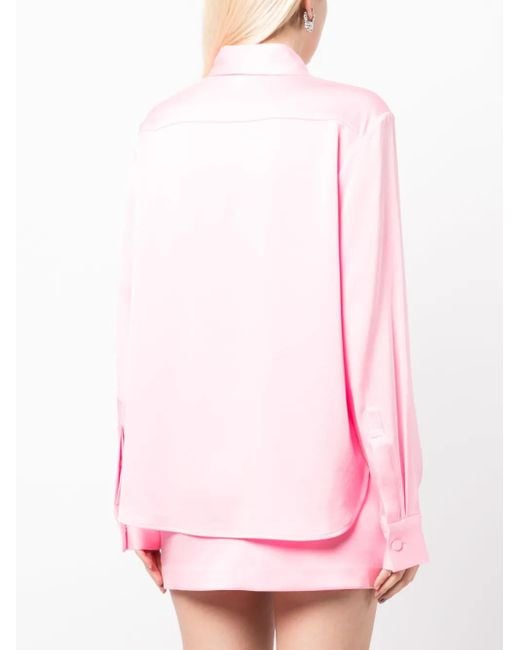 Camisa Con Botones Alex Perry de color Pink