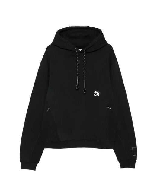 RC Outdoor Supply Black Logo-Print Hoodie for men