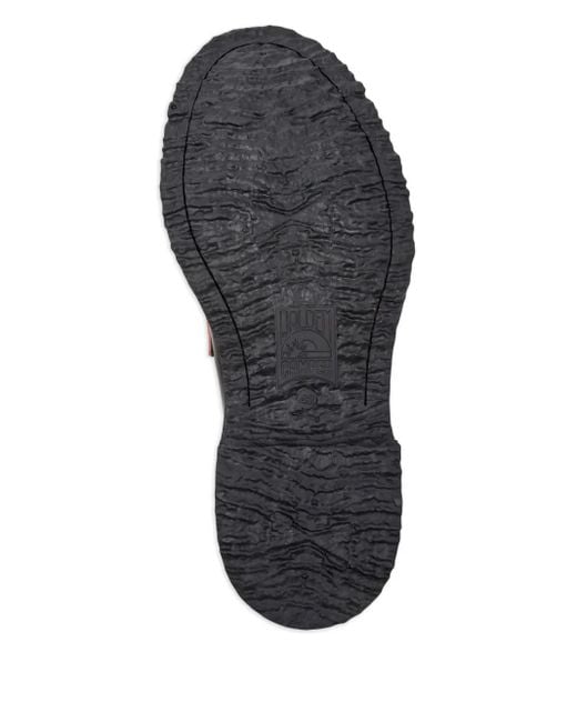 Camper Black Walden Twins Leather Two-Tone Loafers