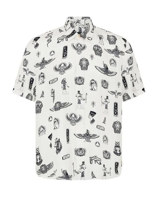 Camilla White Nubian Wonderland Shirt for men