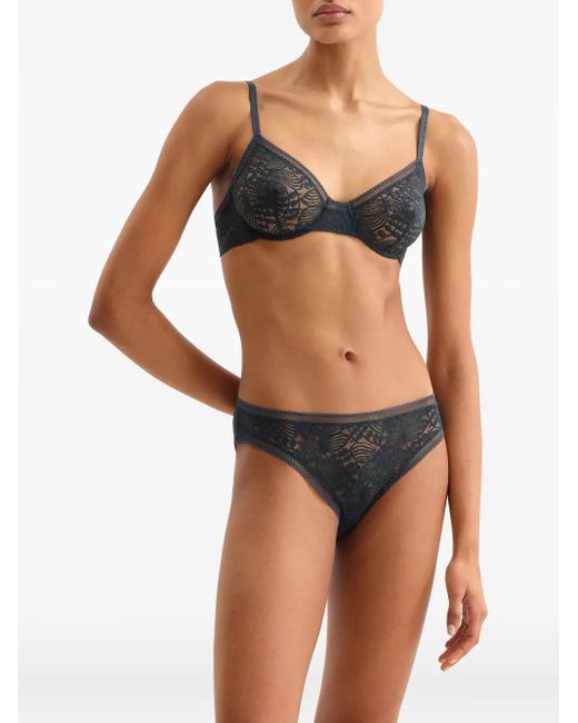Eres Gray Cerise Full-Cup Bra
