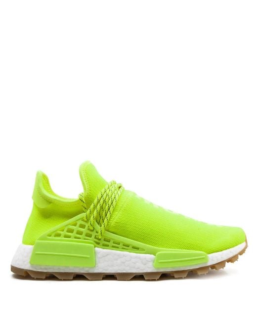 Adidas Yellow X Pharrell Williams Hu Nmd Prd "Know Soul" Sneakers