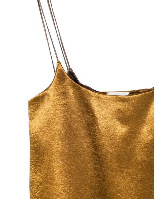 Alysi Metallic Shiny Top