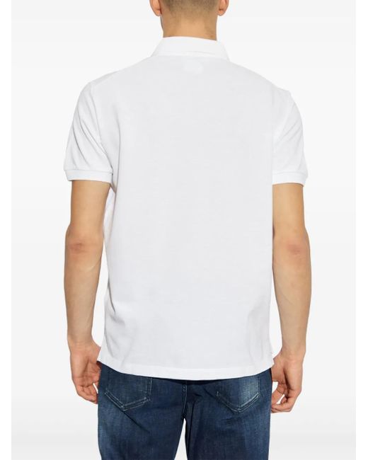 DSquared² White Cotton Polo Shirt for men
