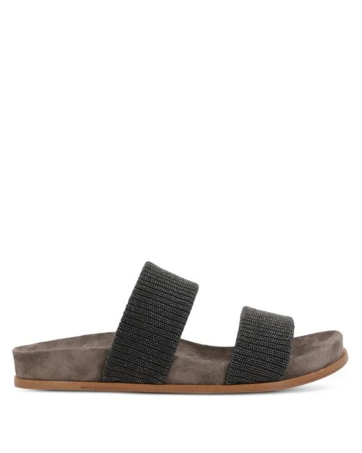 Brunello Cucinelli Brown Sandals