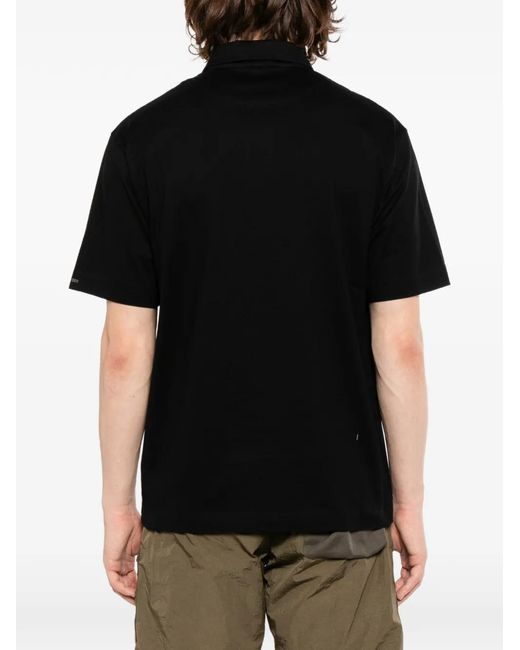 Massimo Osti Studio Black Polo Shirt for men
