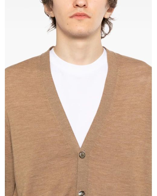 Tom Ford Natural Wool Cardigan for men