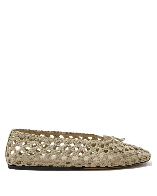 Le Monde Beryl Multicolor Regency Woven Flat Pumps