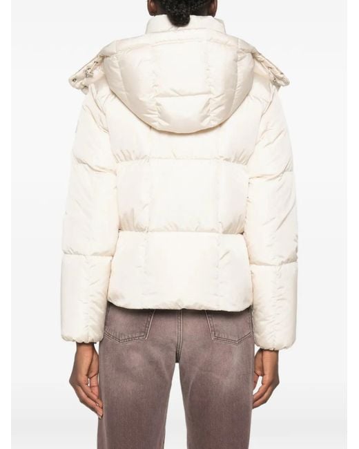 Moncler Natural Hooded Padded Jacket