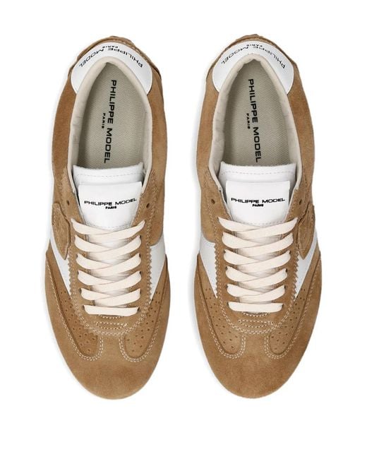 Philippe Model Brown Low Panel Trainer