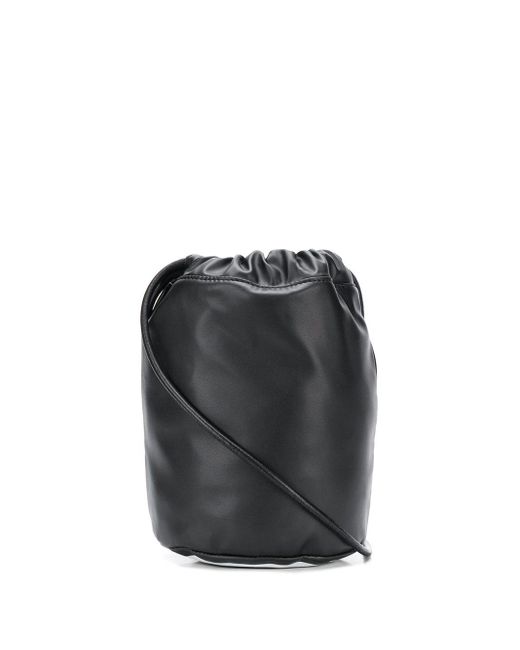 MM6 by Maison Martin Margiela Synthetic Drawstring Bucket Bag in Black ...