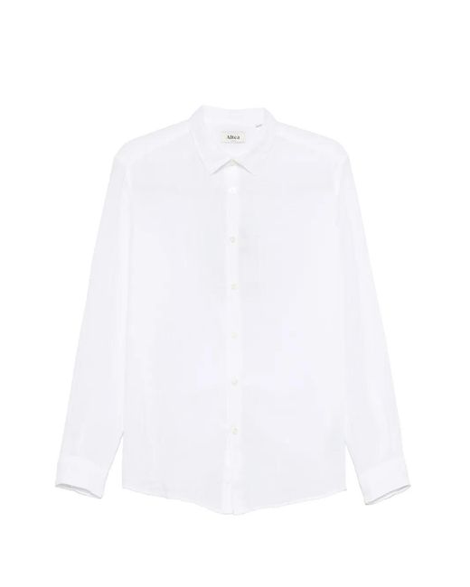 Altea White Button Shirt for men