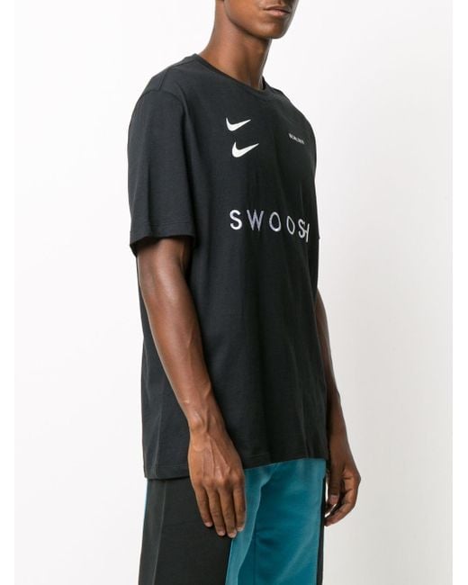 double swoosh t shirt