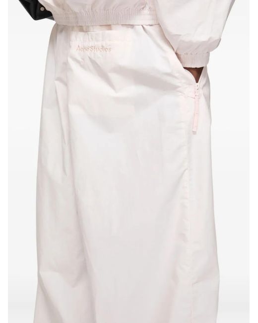 メンズ Acne Taffeta Trousers White
