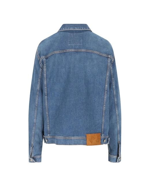 Jacob Cohen Blue Buttoned Denim Jacket for men