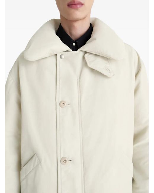 Lemaire Natural Bubble-Collar Puffer Jacket for men