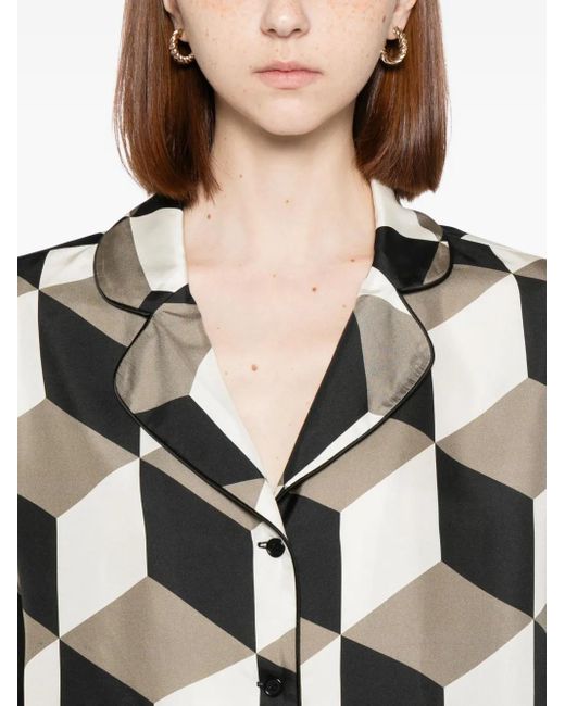 Cynthia Rowley Black The Illusion Shirt