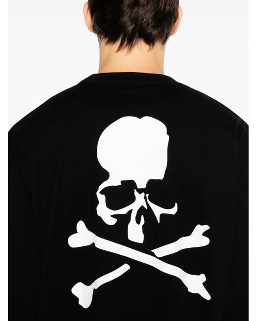 MASTERMIND WORLD Black Graphic T-Shirt for men