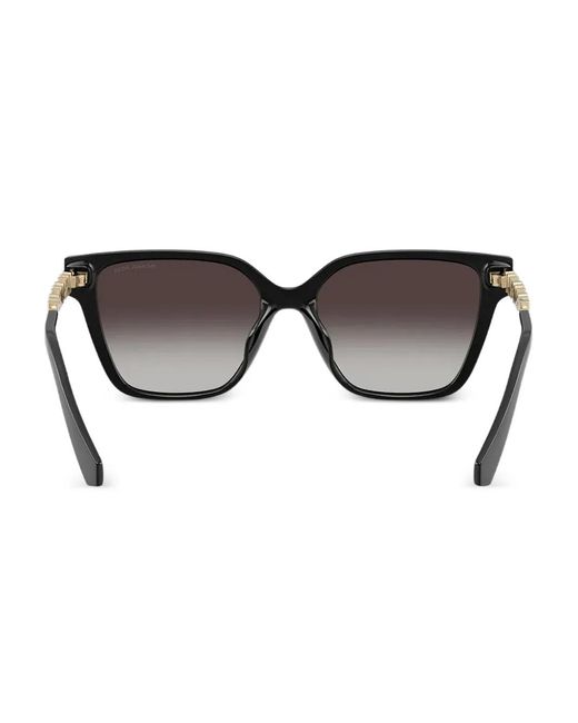 Michael Kors Gray Logo-Plaque Square-Frame Sunglasses