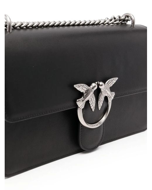 Pinko Black Love One Classic Crossbody Bag