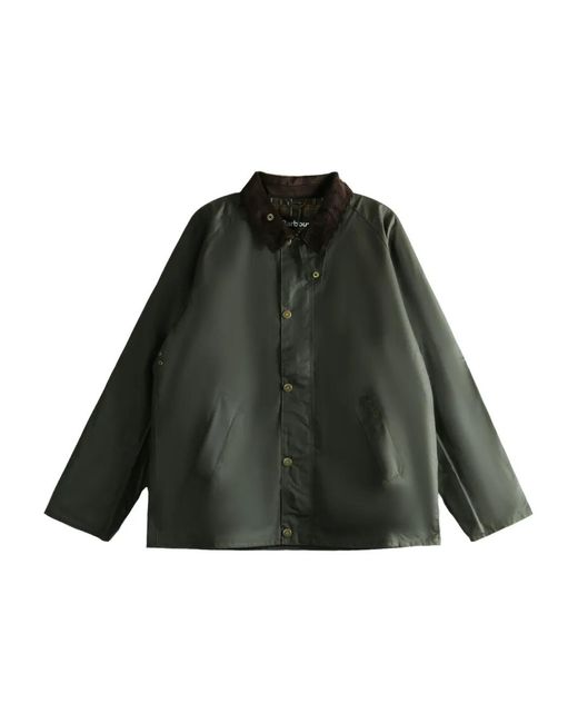 Barbour Green Transport Jacket for men