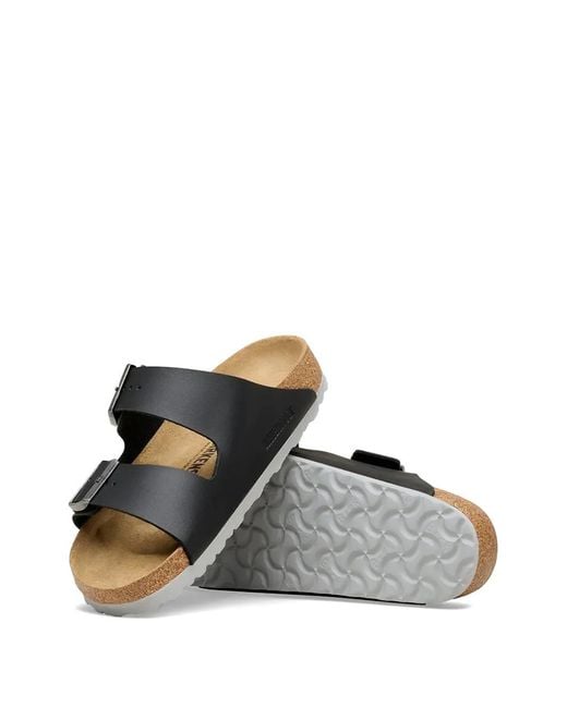 Birkenstock Black Arizona Buckle-Fastening Sandals for men