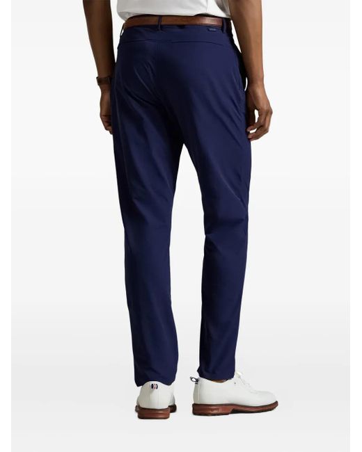 Pantalones con parche del logo Ralph Lauren de hombre de color Blue