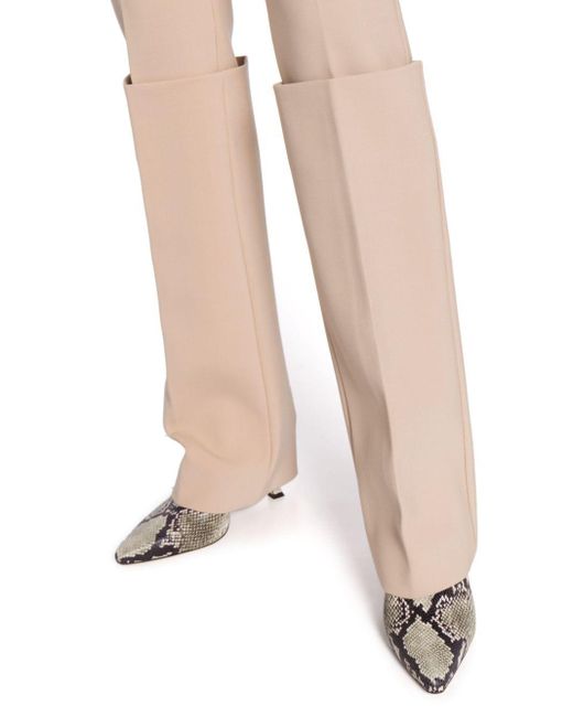Pantalon Holiday à coupe droite Sportmax en coloris Natural