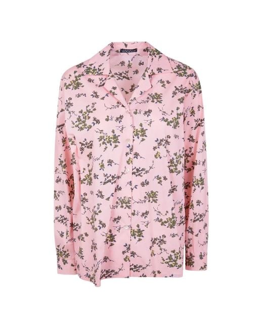 Laura Urbinati Pink Floral Shirt