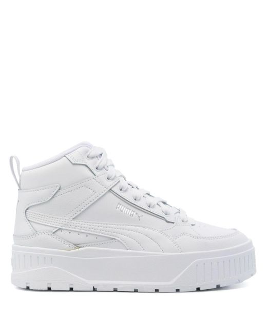 PUMA White Karmen Ii Sneakers