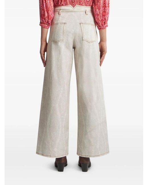 Etro White Flared Jeans
