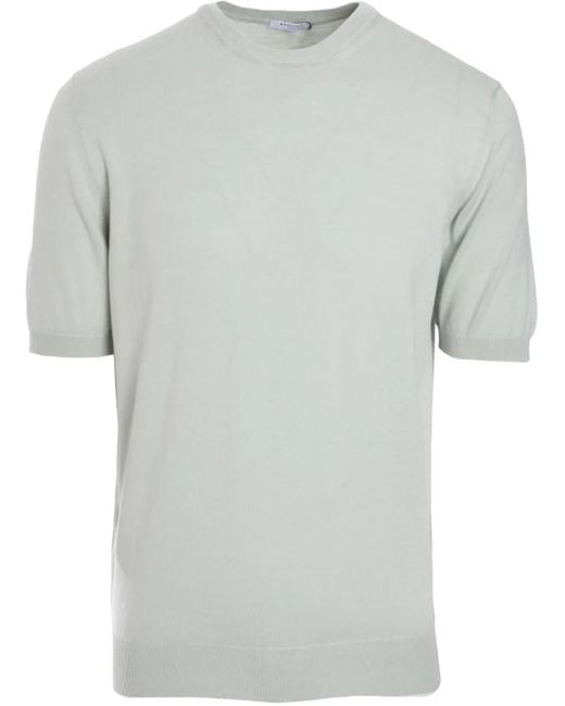 Boglioli Gray Cotton Sweater for men