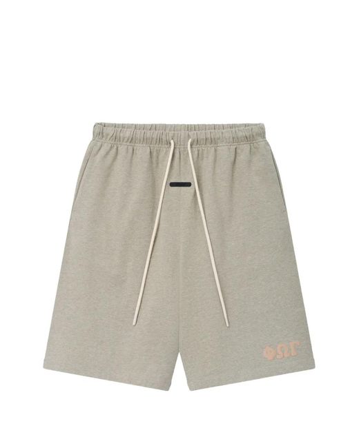 Fear Of God White Heavy Jersey 90S Sweatshorts for men