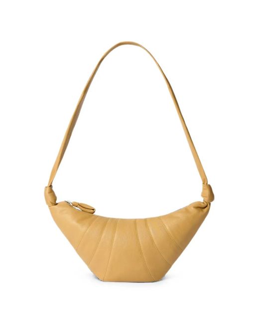 Lemaire White Medium Croissant Bag