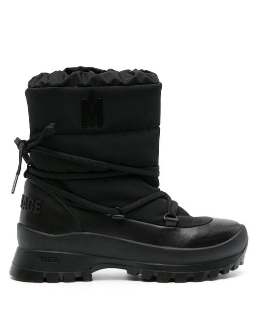 Mackage Black Conqour Padded Snow Boots - Women's - Fabric/polyurethane/rubber