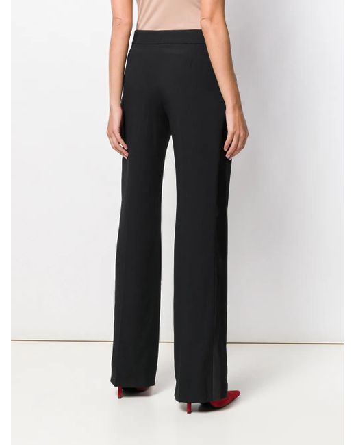 N°21 Black Flared Tailored Trousers