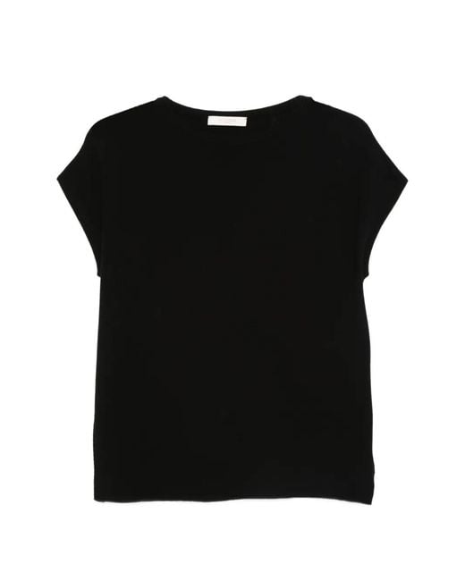 Zanone Black Crew-Neck T-Shirt