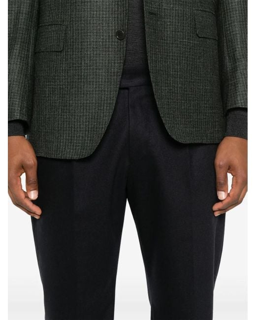 PT Torino Blue Rebel Tapered Trousers for men