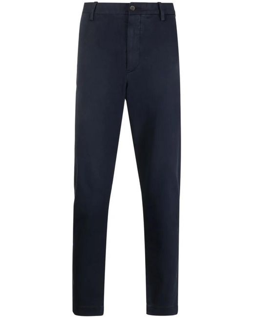 Polo Ralph Lauren Blue Straight-Leg Cotton Chino Trousers for men
