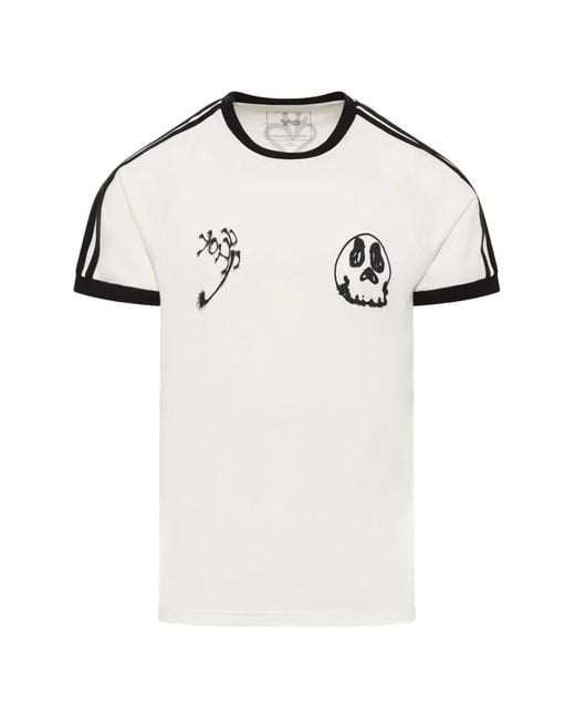 Y-3 White Chito Graphic Cali Tee for men