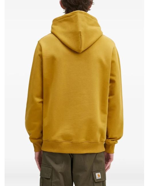 Drole de Monsieur Hoodie mit Logo-Print in Yellow für Herren