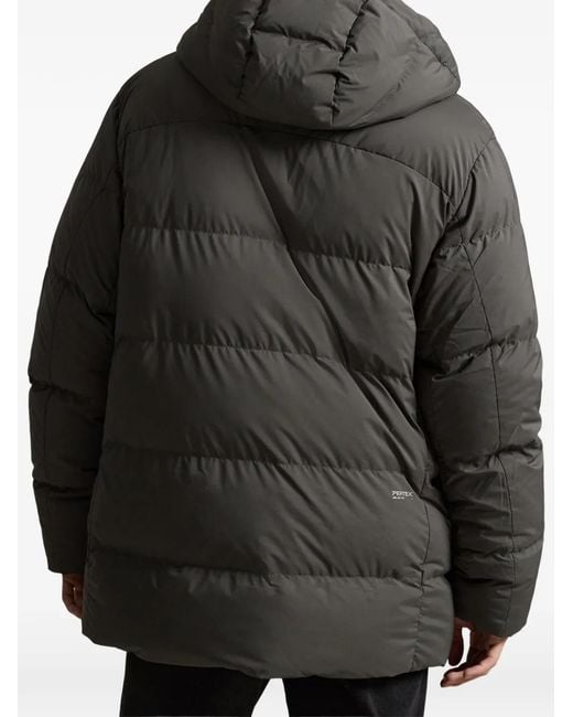 Polo Ralph Lauren Black Hooded Insulated Jacket for men