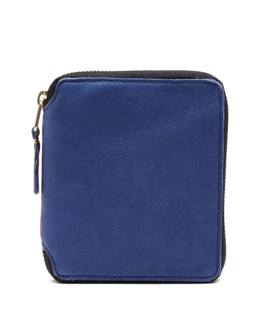 Comme des Garçons Ausgeblichenes Portemonnaie in Blue für Herren