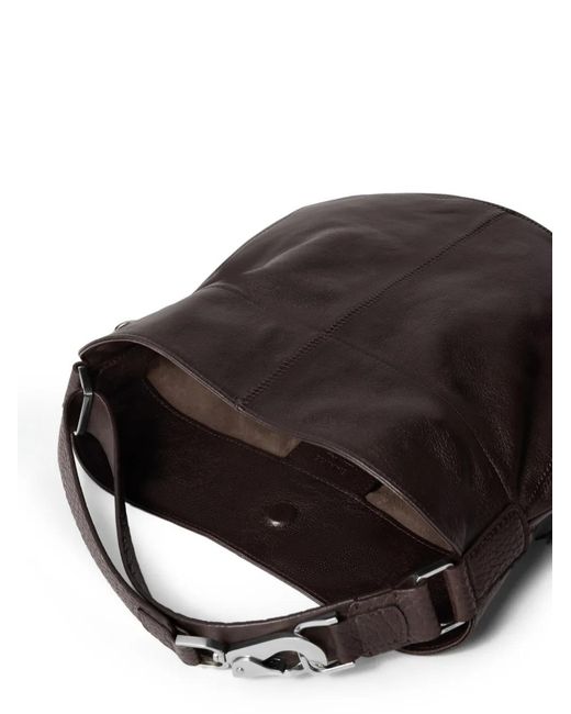 Lemaire Black Shoulder Bag Quiver Clip Bag