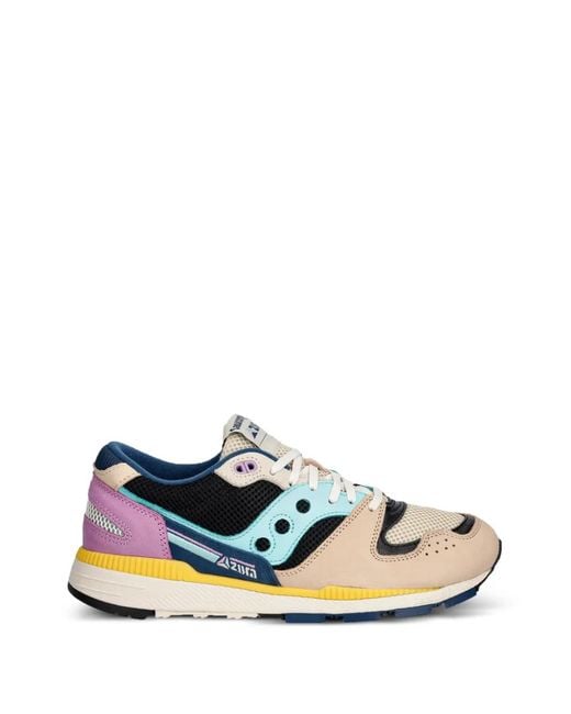 Saucony White Azura Panelled Sneakers