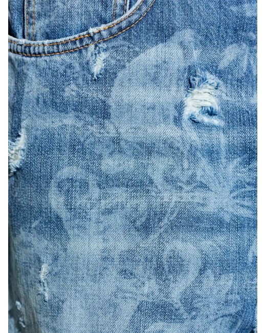 DSquared² Blue Straight Jeans for men